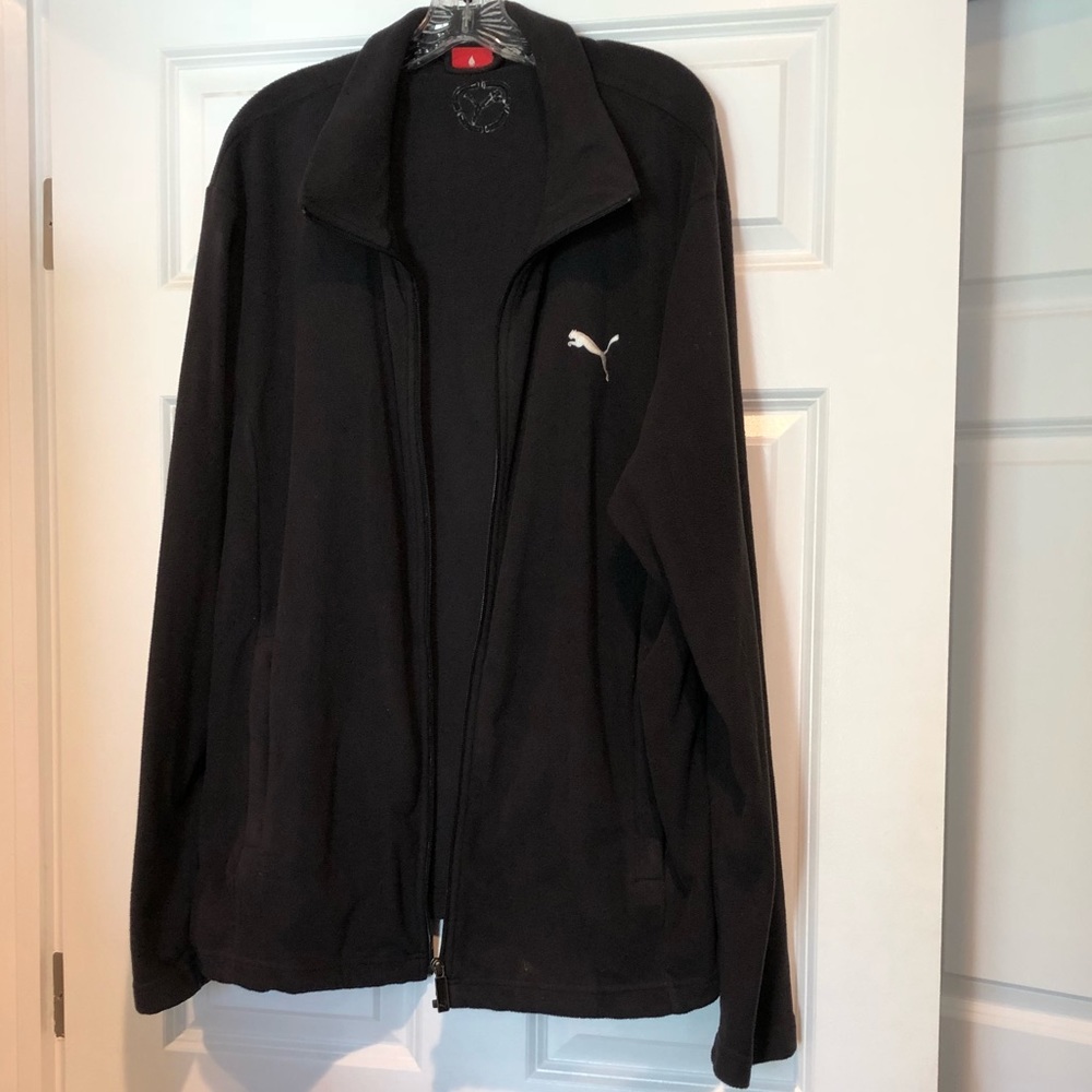 Men’s XL Black Puma Fleece